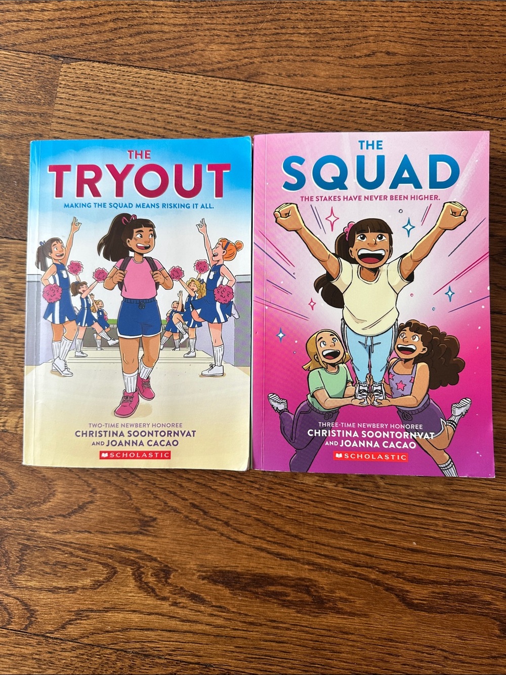 Scholastic Kids Book Duo - The Tryout & The Squad